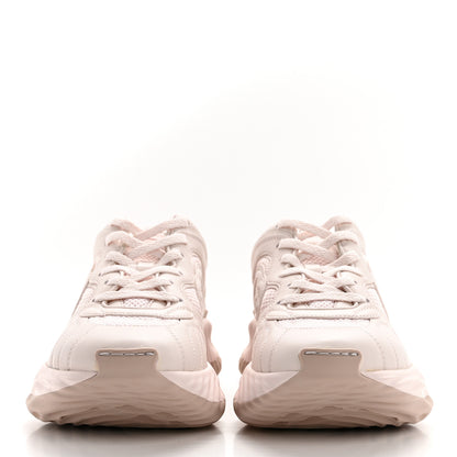 Gucci Calfskin Interlocking G Ripple Womens Platform Sneakers 38 Light Pink 2 of 8