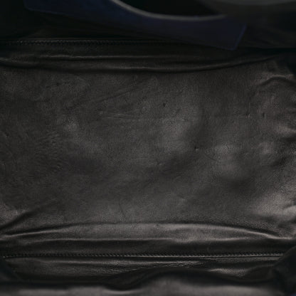 Prada Glace Calfskin Twin Pocket Tote Denim 5 of 16