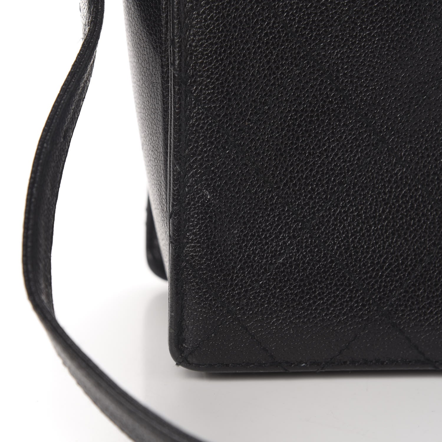 Chanel Calfskin Stitched Mademoiselle Flap Black 14 of 18