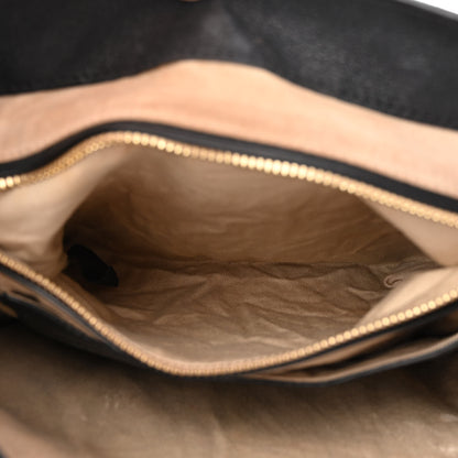 Chloe Grained Lambskin Calfskin Medium Lexa Shoulder Bag Black 6 of 10