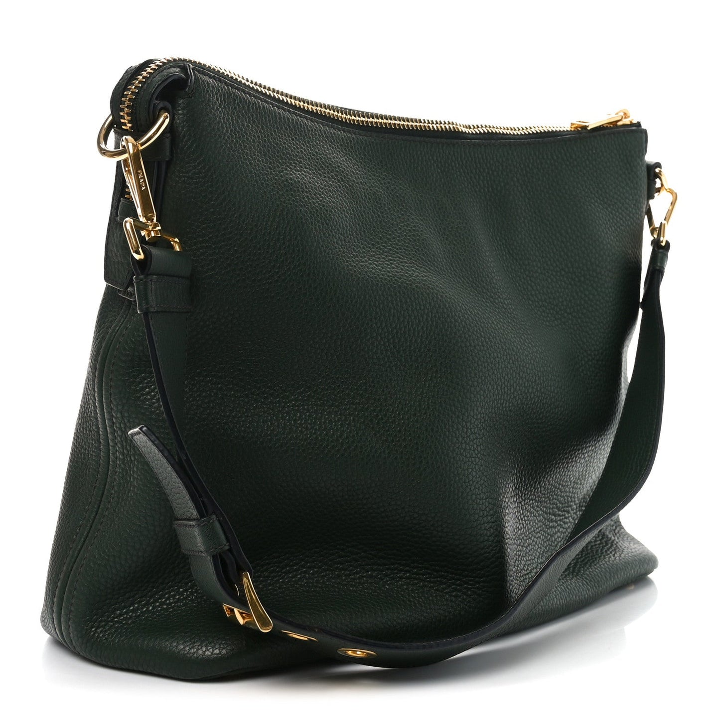 Vitello Daino Shoulder Bag Foresta