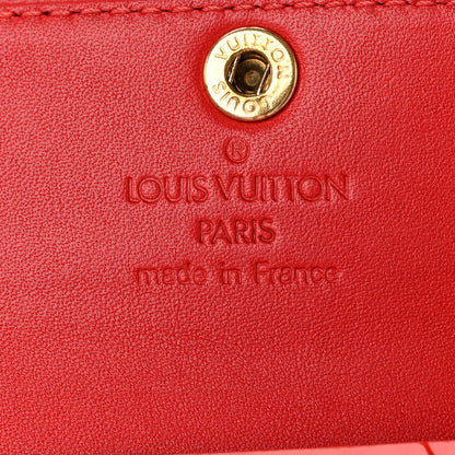 Louis Vuitton Vernis Ludlow Wallet Pomme D'Amour 6 of 8