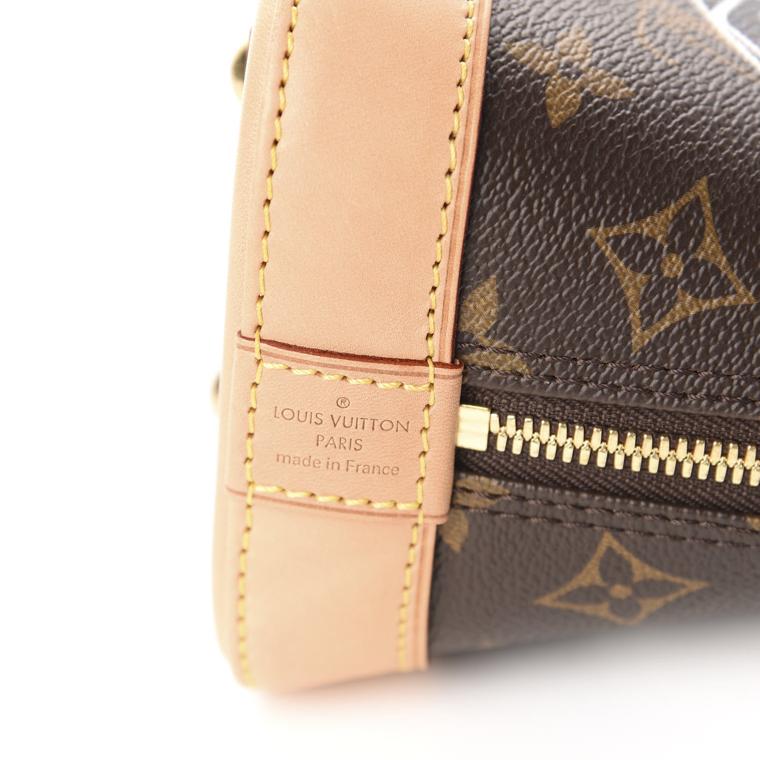 Louis Vuitton Monogram World Tour Alma BB 8 of 10