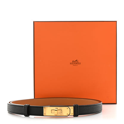 Hermes Epsom Kelly Belt Black 7 of 7