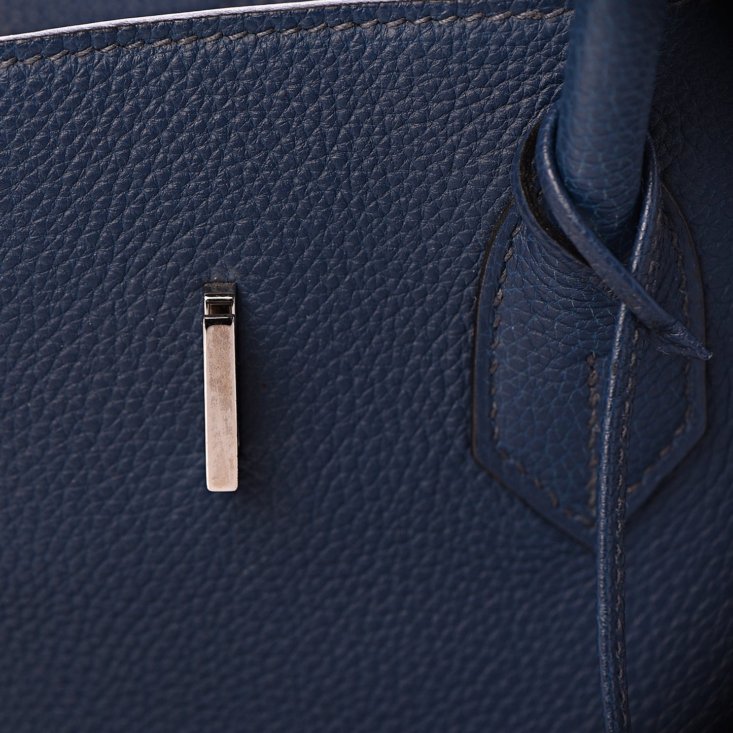 Togo Birkin 35 Bleu De Prusse