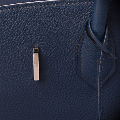 Hermes Togo Birkin 35 Bleu De Prusse 27 of 32