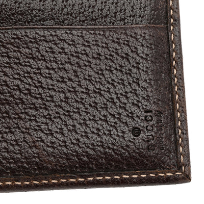 Gucci Monogram Princy Compact French Flap Wallet Brown 6 of 9