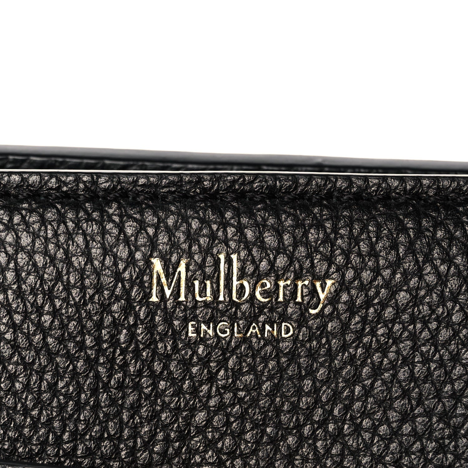Mulberry Small Classic Grain Mini Zipped Bayswater Black 9 of 9