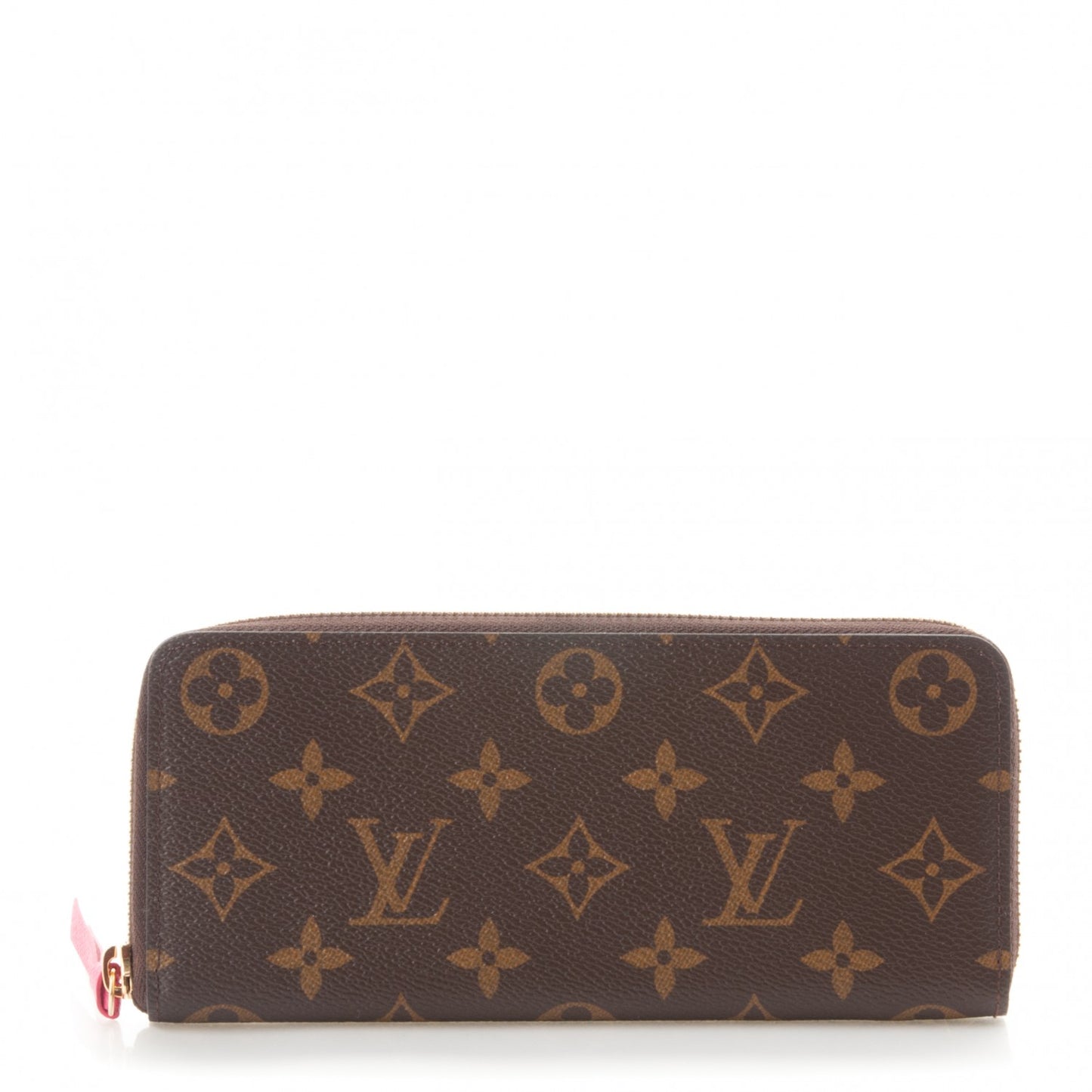 Monogram Clemence Wallet Hot Pink