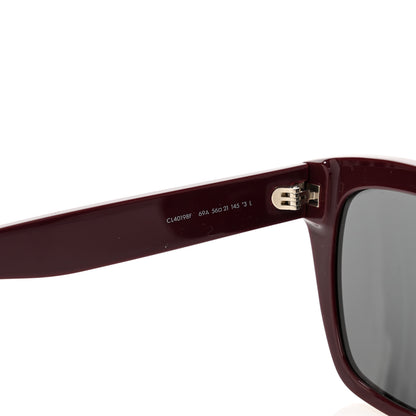 Celine Sunglasses CL 40198F Burgundy 5 of 6