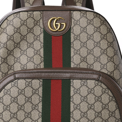 Gucci GG Supreme Monogram Medium Ophidia Day Backpack Brown 13 of 13