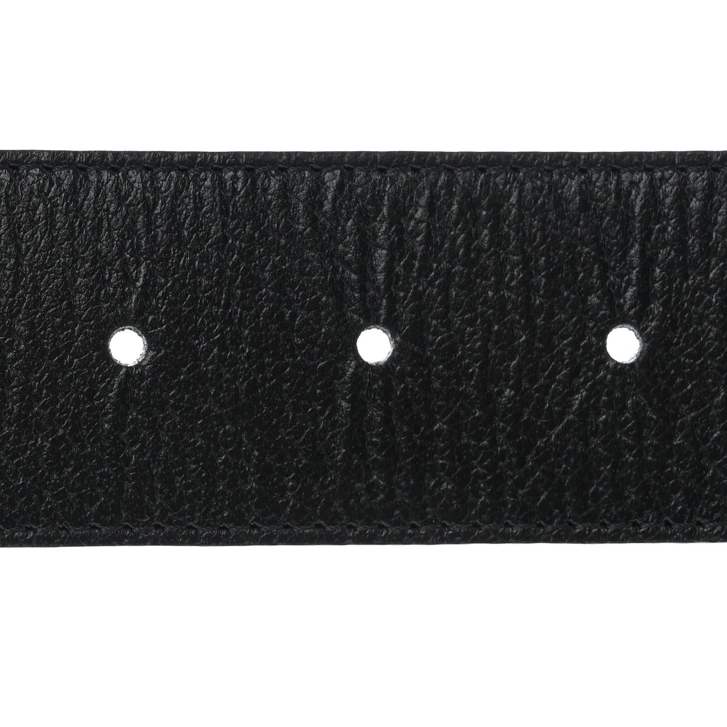 Gucci Textured Dollar Calfskin Double G 40mm Belt 110 44 Black 4 of 6