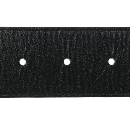 Gucci Textured Dollar Calfskin Double G 40mm Belt 110 44 Black 4 of 6
