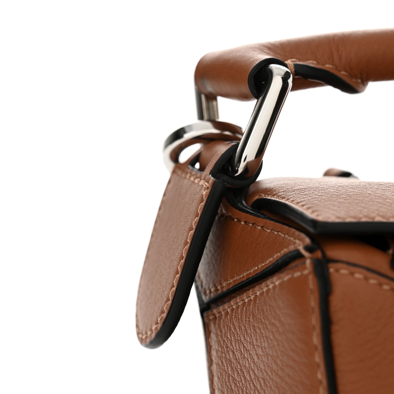 Loewe Calfskin Small Puzzle Bag Tan 11 of 11