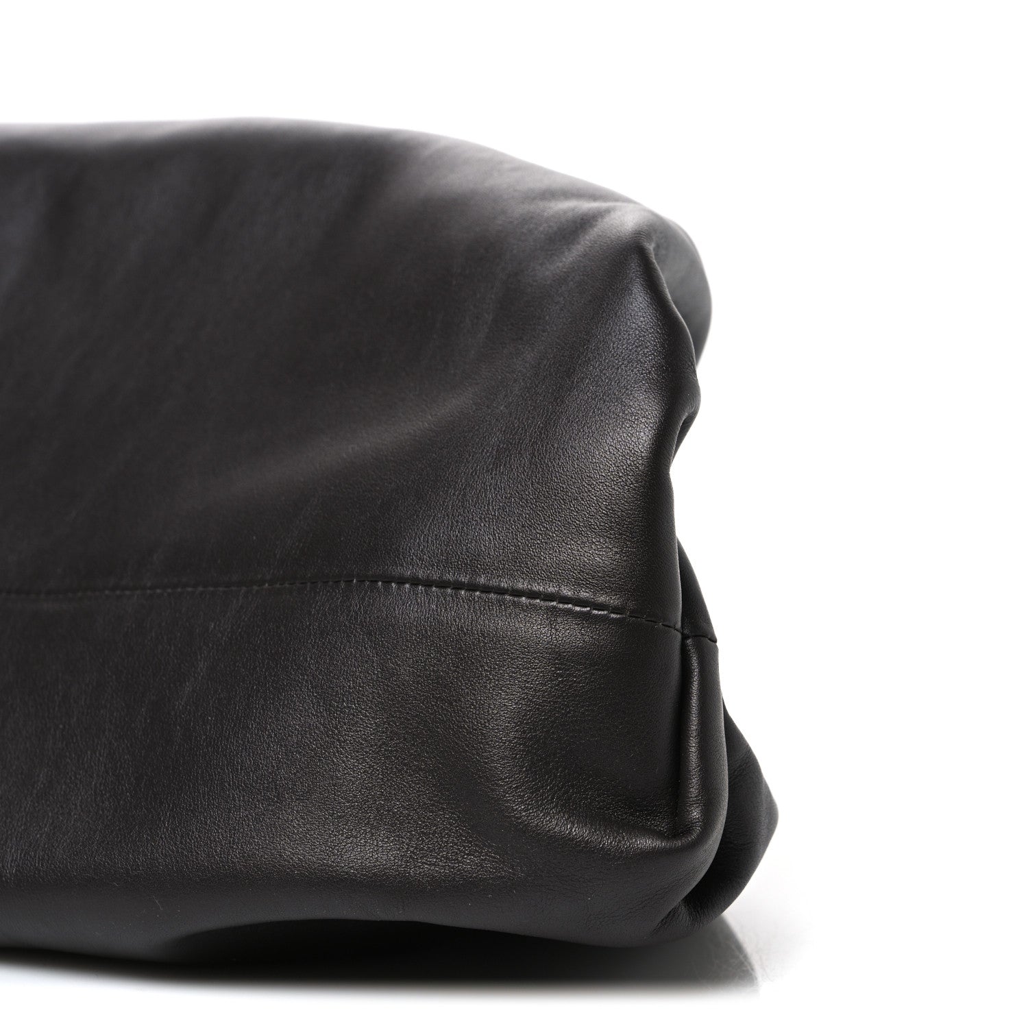 Bottega Veneta Smooth Butter Calf The Pouch Oversized Clutch Fondant 11 of 11