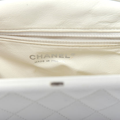 Chanel Caviar Quilted Timeless Clutch White 6 of 10