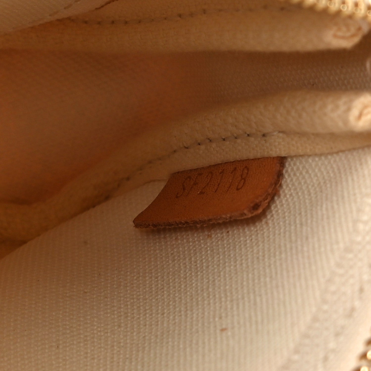 Louis Vuitton Damier Azur Summer Trunks Saint Tropez Mini Pochette Accessories 5 of 10