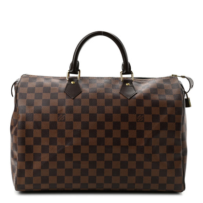 Louis Vuitton Damier Ebene Speedy 35 1 of 10