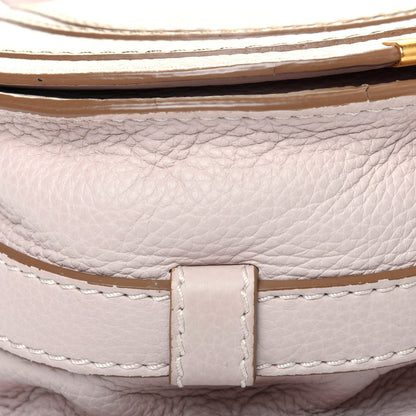 Chloe Calfskin Mini Marcie Round Crossbody Bag Abstract White 19 of 22