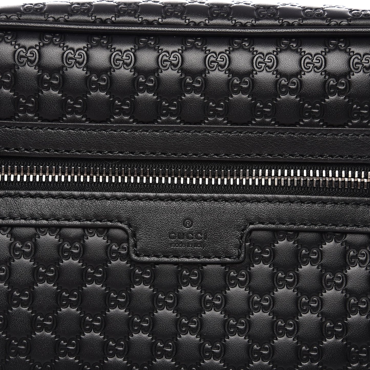Microguccissima Toiletry Case Black