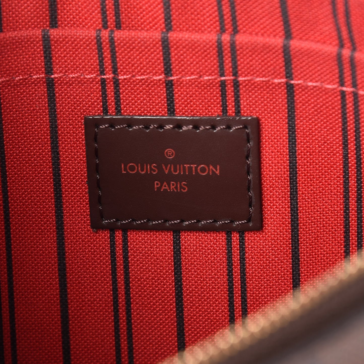 Damier Ebene Neverfull MM GM Pochette