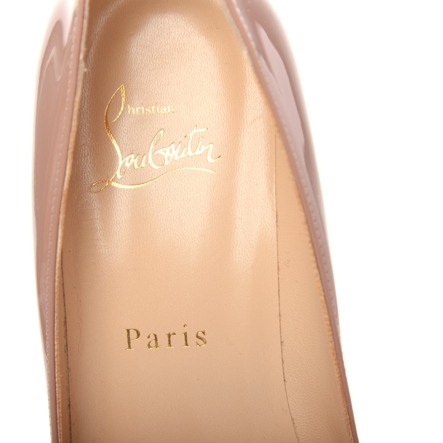 Patent Pigalle Plato 100 Pumps 36.5 Nude