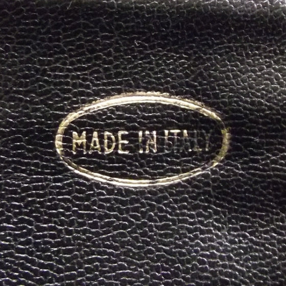Lambskin Quilted Weekender Bag Black