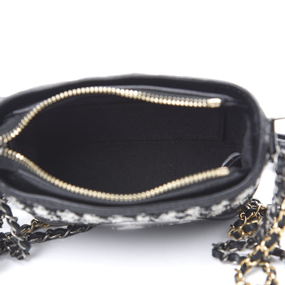 Chanel Lambskin Calfskin Tweed Success Story Set of 4 Minis Bags Black 21 of 24