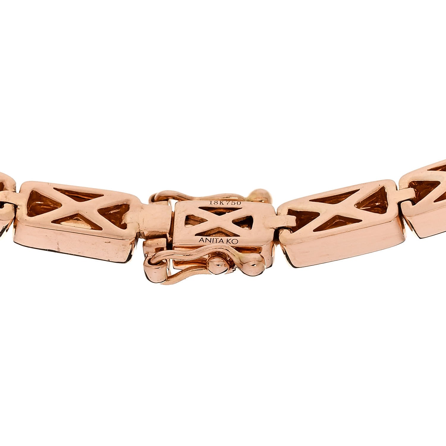 Anita Ko 18K Rose Gold Bunny Bracelet 3 of 4