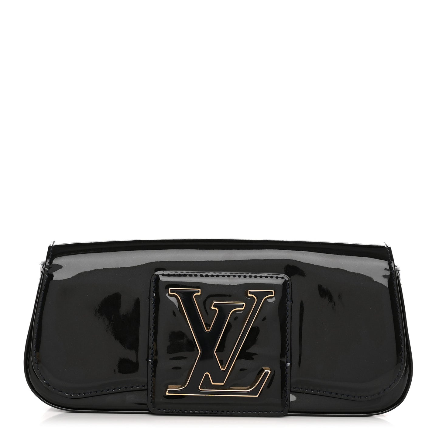 Patent Sobe Clutch Blue Infini