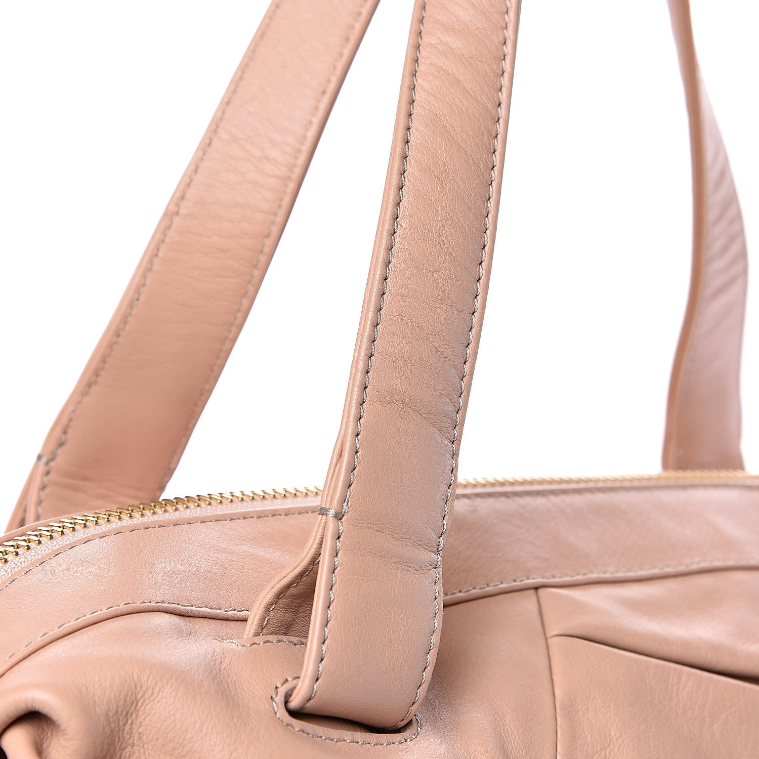 Christian Louboutin Calfskin Medium Pillow Softy Satchel Nude 10 of 12