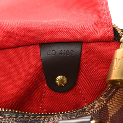 Louis Vuitton Damier Ebene Speedy Bandouliere 25 8 of 22