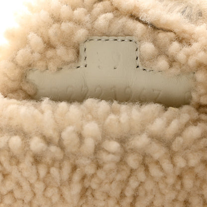 Hermes Woolskin Womens Chypre Sandals 39 Ecru 6 of 9