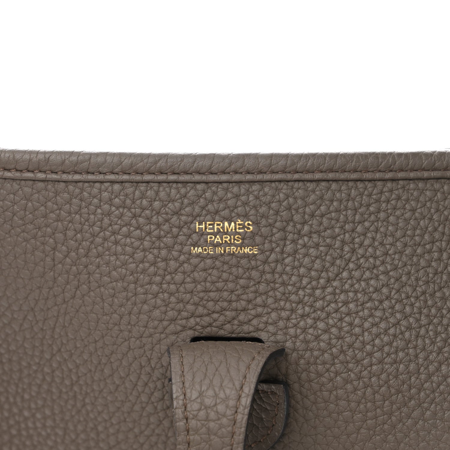 Hermes Taurillon Clemence Evelyne III PM Etain 6 of 14
