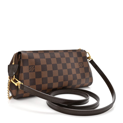 Louis Vuitton Damier Ebene Eva Clutch 3 of 10