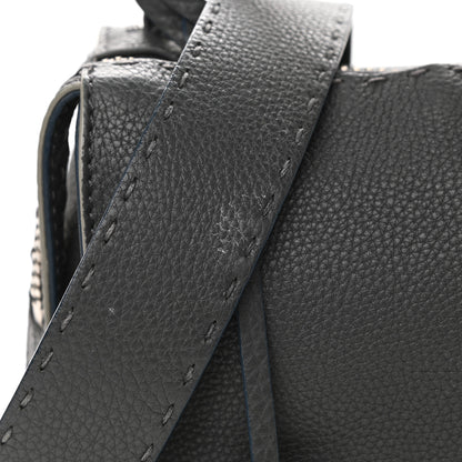 Fendi Cuoio Romano Selleria Lei Boston Tote Asfalto 7 of 11