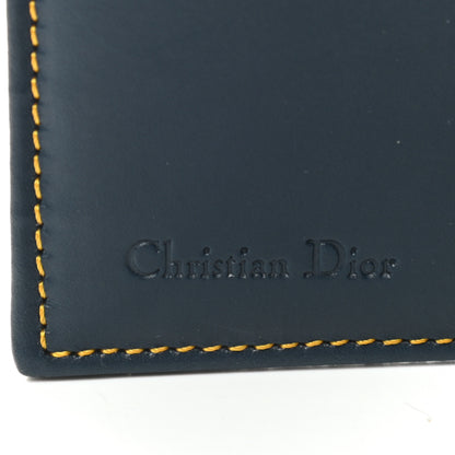 Christian Dior Oblique Saddle Large Zipped Wallet Blue 6 of 7