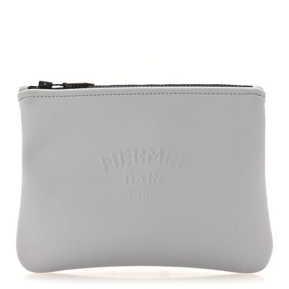 Hermes Neoprene Neobain Small Case Acier 1 of 7