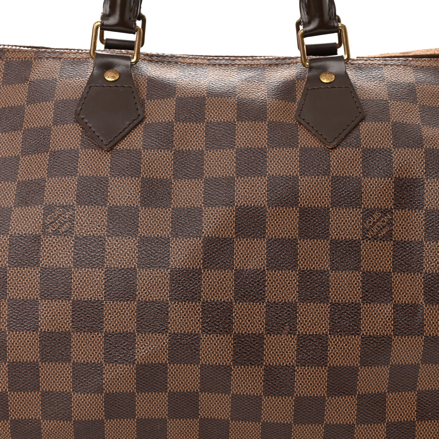 Louis Vuitton Damier Ebene Speedy 35 8 of 15