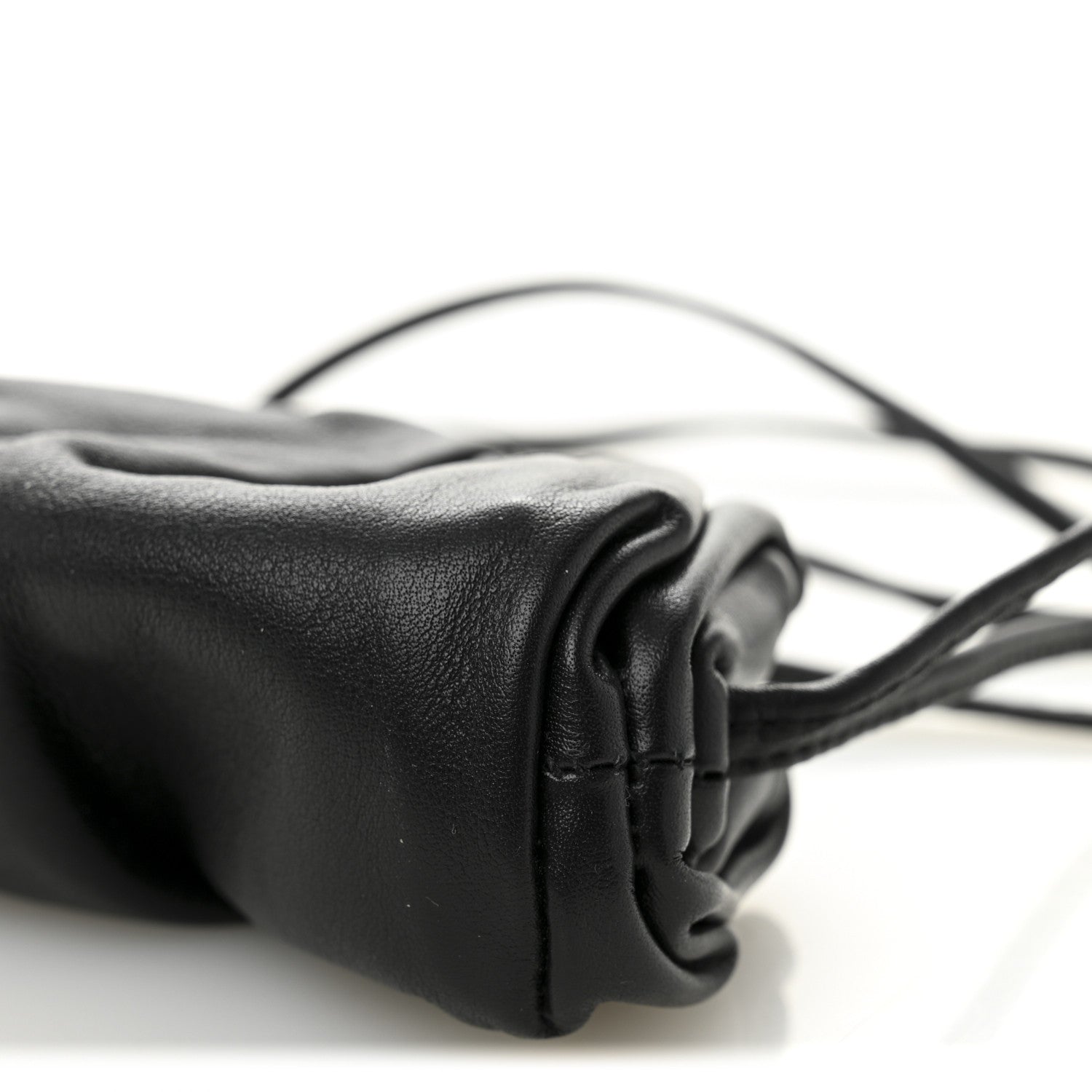 Bottega Veneta Butter Calfskin Coin Purse Black 9 of 9