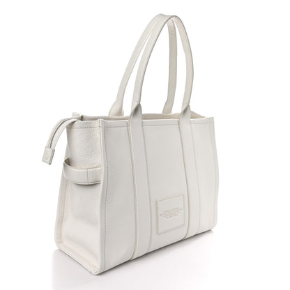 Marc Jacobs Grained Calfskin Large The Tote Bag Cotton 3 of 10