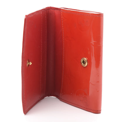 Louis Vuitton Vernis Ludlow Wallet Orange Sunset 5 of 9