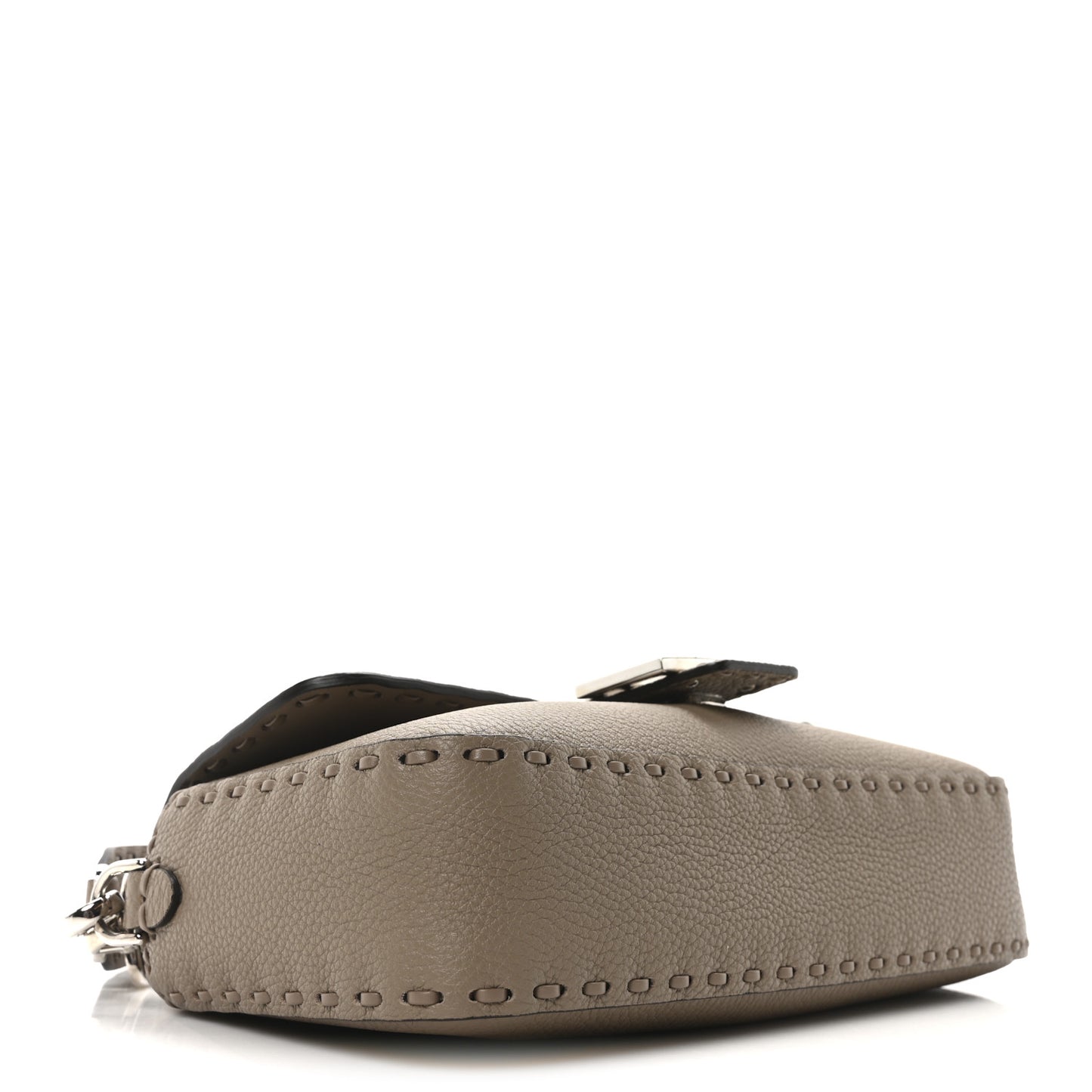 Cuoio Roma Sellerissima Nappa Sintetica Tape Stitch Baguette Corda
