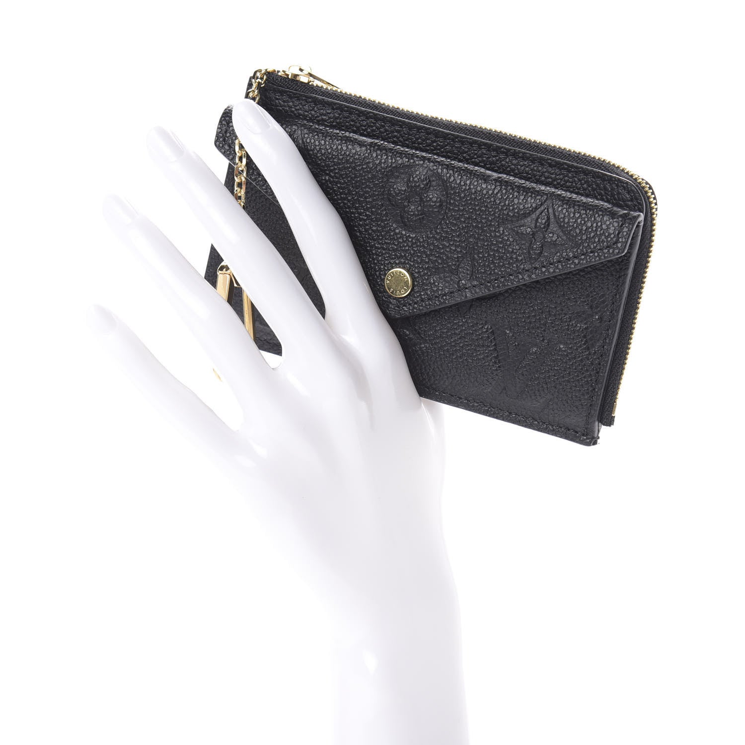 Louis Vuitton Empreinte Recto Verso Card Holder Black 2 of 6