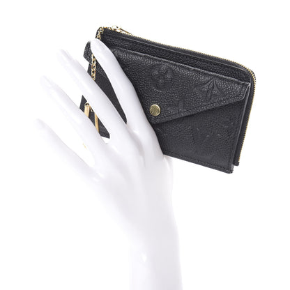 Louis Vuitton Empreinte Recto Verso Card Holder Black 2 of 6
