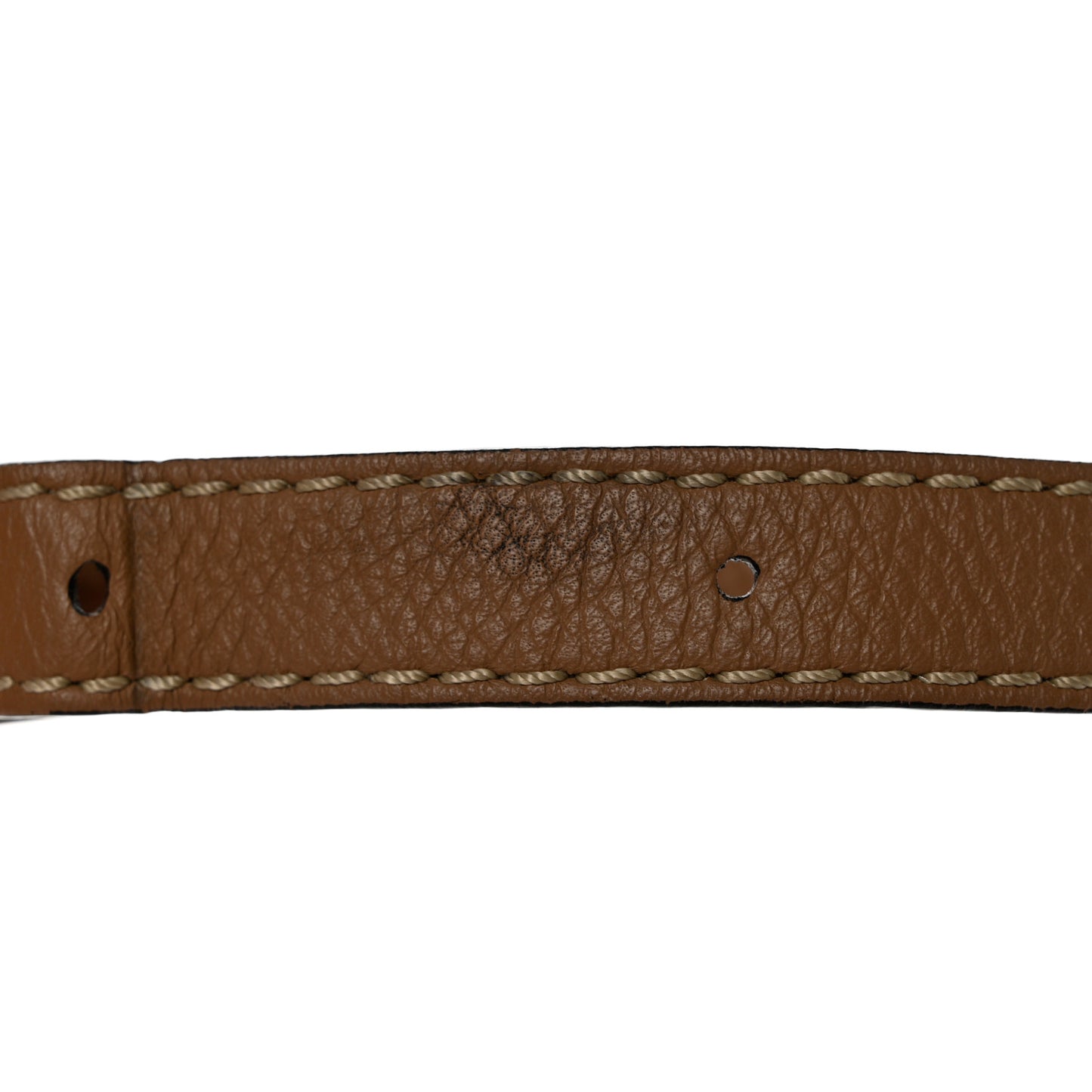 Calfskin Mini Marcie Round Crossbody Bag Nut