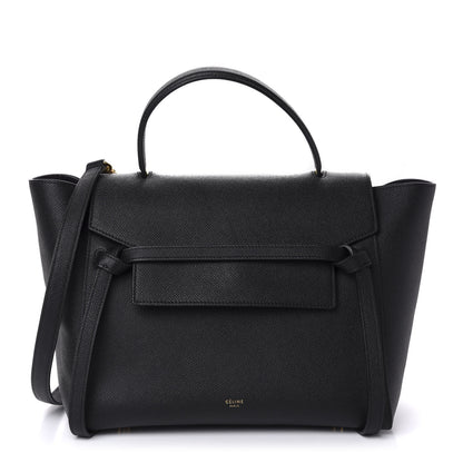 Celine Grained Calfskin Small Belt Bag Black 1 of 12