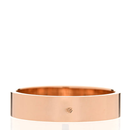 Hermes 18K Rose Gold PM Collier De Chien Ring 58 8.5 3 of 5