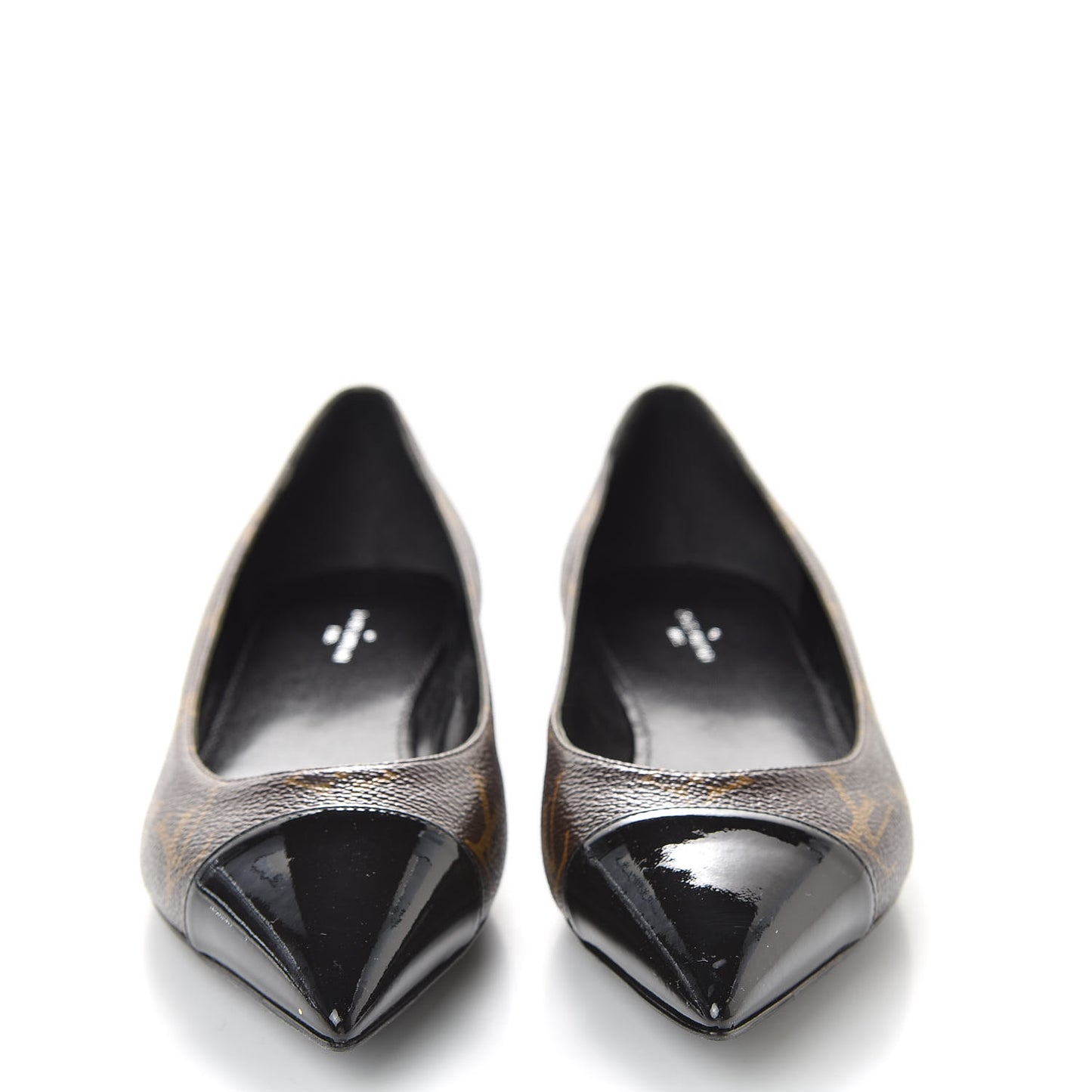 Patent Monogram Fetish Ballerina Flats 38.5