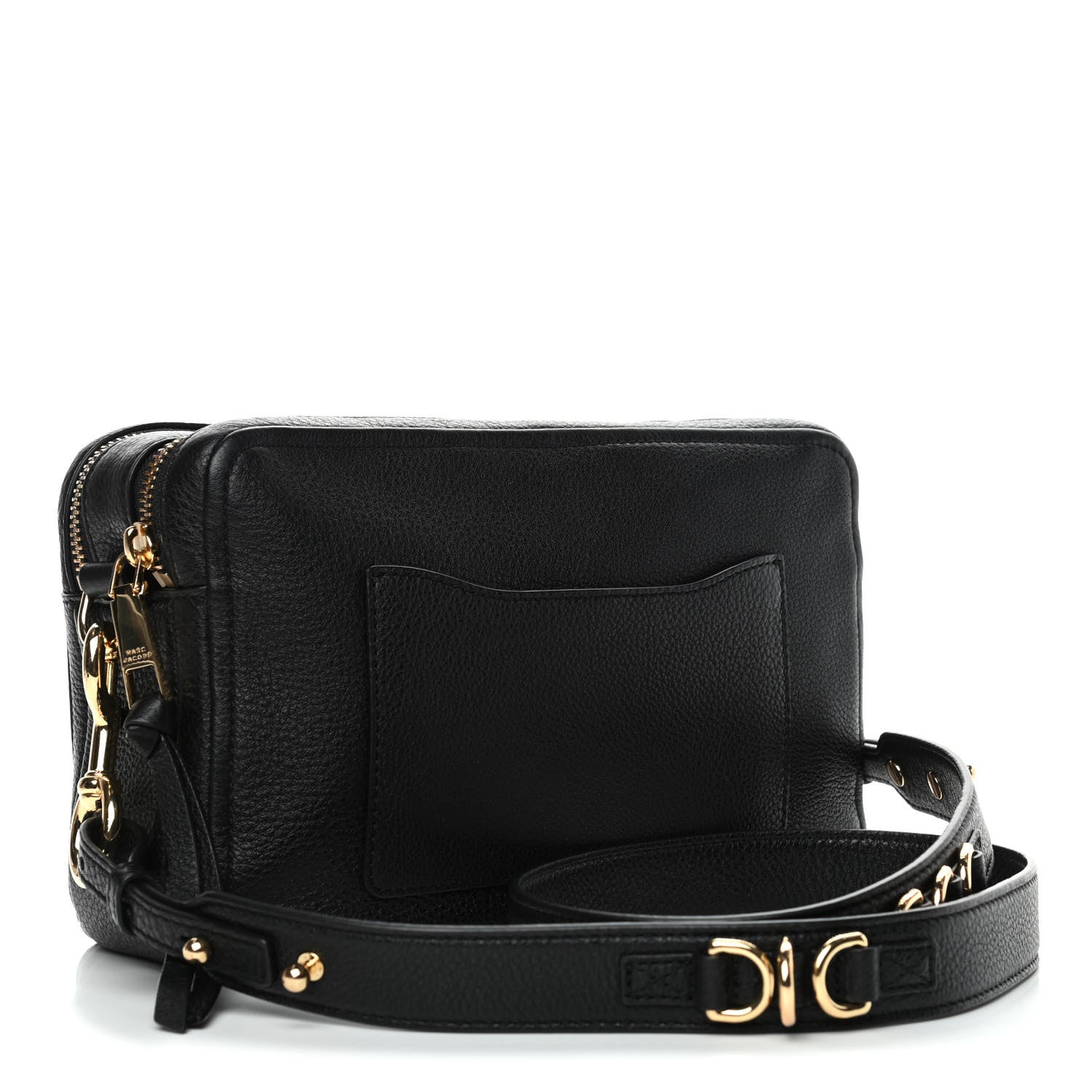 Marc Jacobs Supple Natural Grain Calfskin The Softshot 27 Bag Black 2 of 5